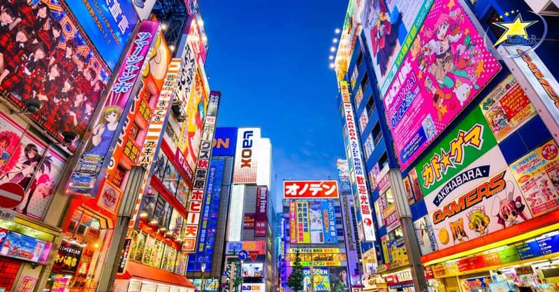 Khám phá khu phố điện tử Akihabara ở Nhật Bản - Tour du lịch Nhật Bản 5 ngày 4 đêm