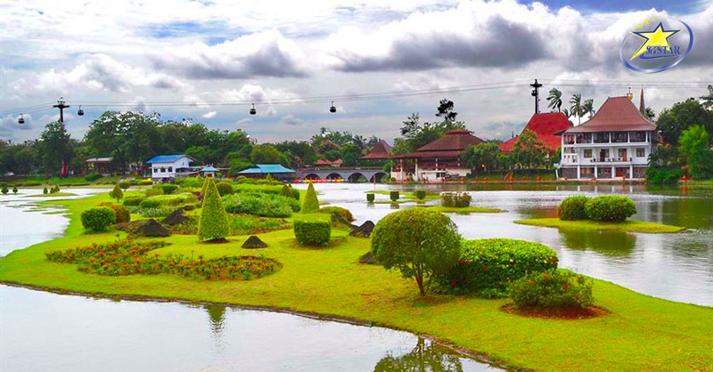 Tham quan công viên thu nhỏ ở Indonesia