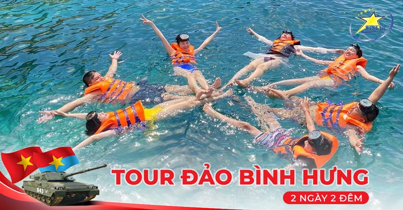 Tour Đảo Bình Hưng 2 Ngày 2 Đêm Lễ 30/4 tại Saigon Star Travel