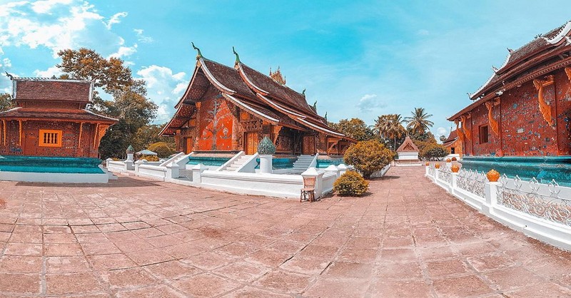 Ngôi đền Wat Xieng Thong cổ nhất Luang Prabang