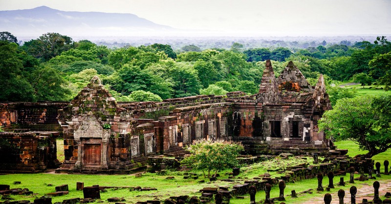 Chùa Wat Phou: Ngôi chùa cổ nhất ở Lào
