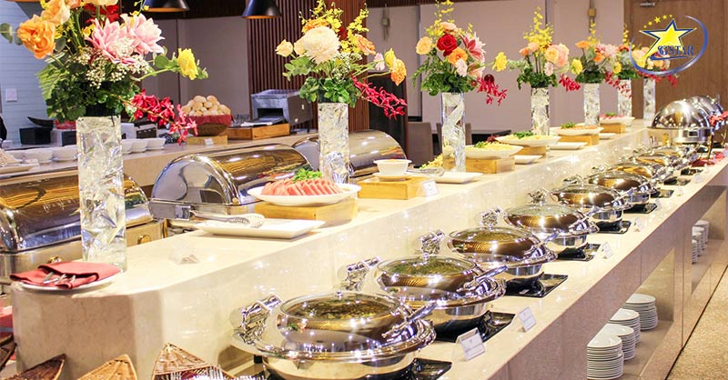 Thưởng thức Buffet tại Khách sạn TTC Cần Thơ