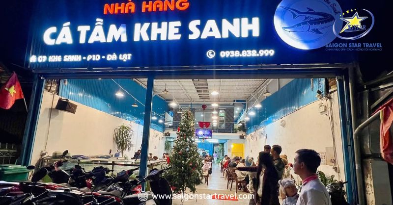 Nhà hàng cá tầm Khe Sanh Đà Lạt