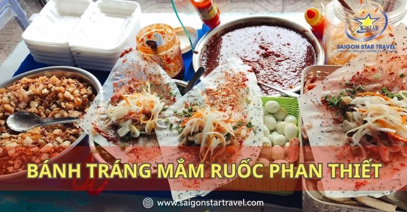 Bánh tráng mắm ruốc Phan Thiết