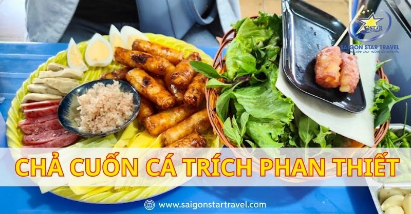 chả cuốn cá trích Phan Thiết