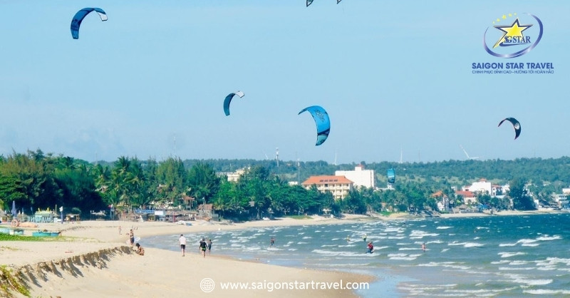 Lướt ván diều Mũi Né thời điểm lý tưởng