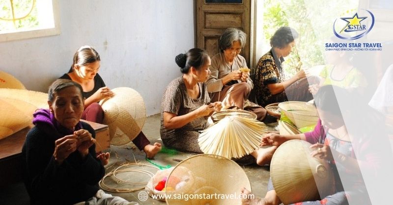 Làng nón Phú Gia không là nơi lưu giữ nét văn hóa truyền thống đặc sắc của Bình Định