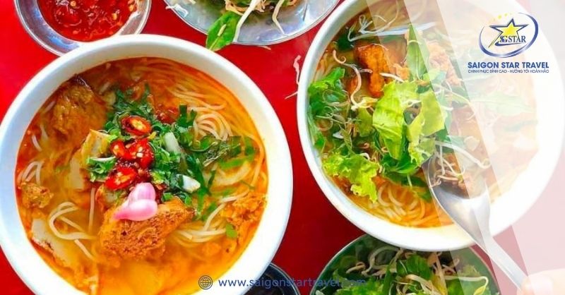 Bún chả cá Quy Nhơn là món ăn mang tính biểu tượng của vùng biển miền Trung