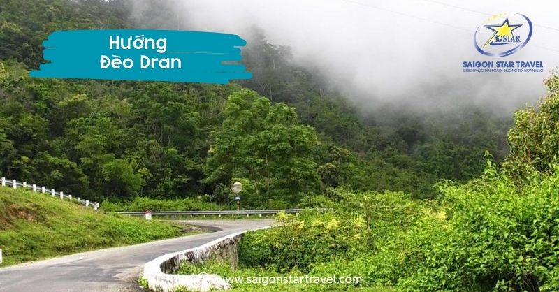 Hướng đèo Drann là tuyến đường quan trọng nối Đà Lạt với Phan Rang