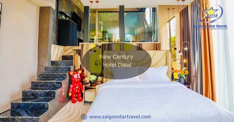 New Century Hotel Dalat thiết kế tối giản với gam màu trang nhã 