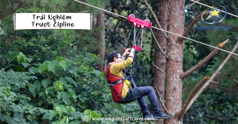 Datanla Zipline - ngắm thác ở góc độ hoàn toàn mới 