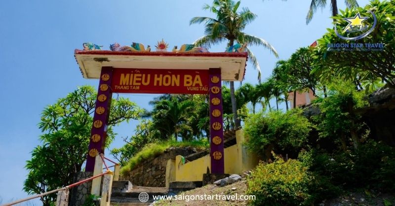 Sự tích về Miếu Hòn Bà