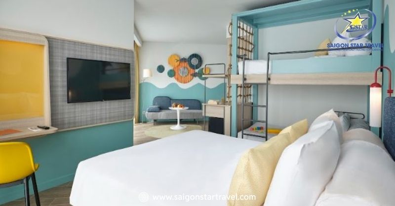 Phòng Premium Family ban công hướng biển Khách Sạn Ibis Styles Vũng Tàu